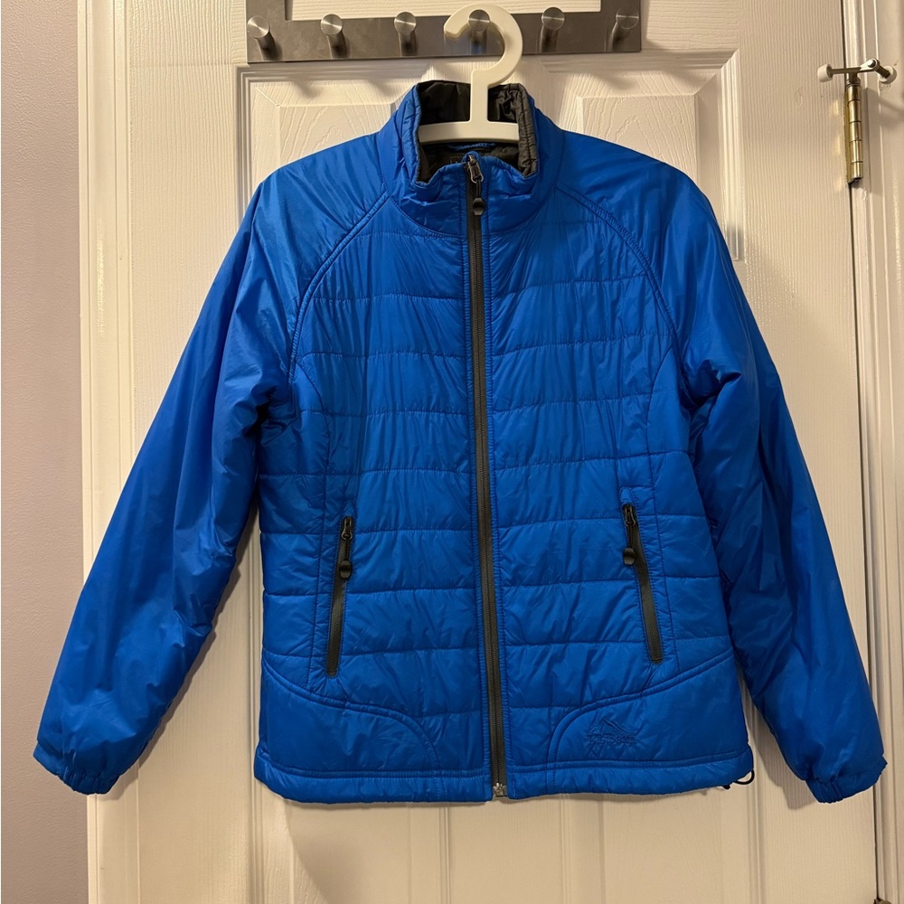 L.L. Bean Women’s Primaloft Puffer Coat Blue XS Petite